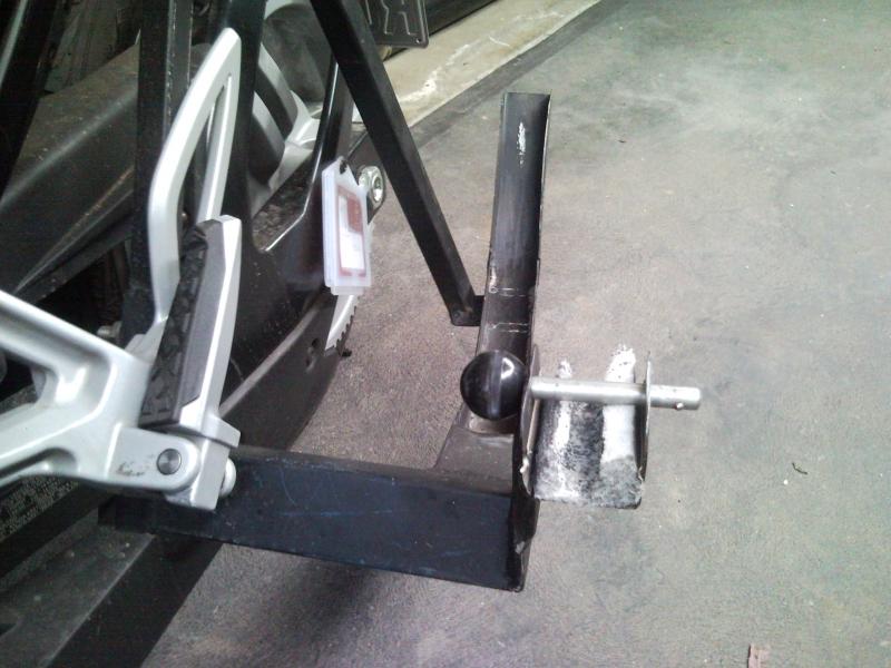 wheelchair rack -front