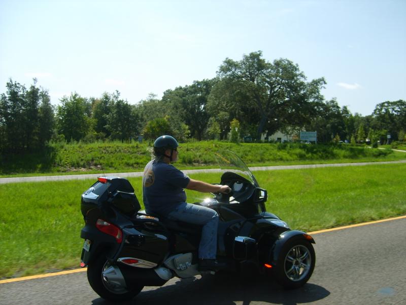 Wheeler wheeling along