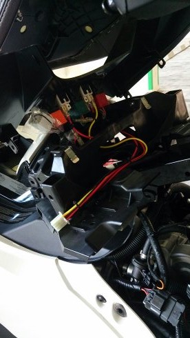 Wiring for the additional rocker switches