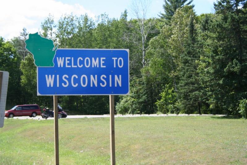 Wisconsin border - heading west