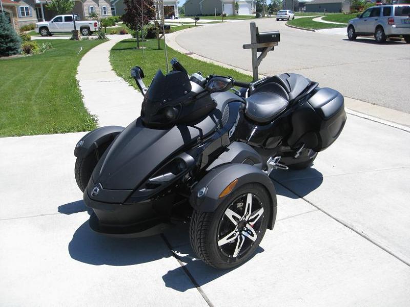 with bags, frontview