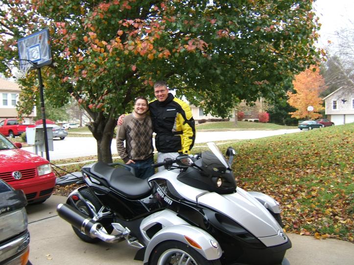 With my little bro in Lee's Summit, MO