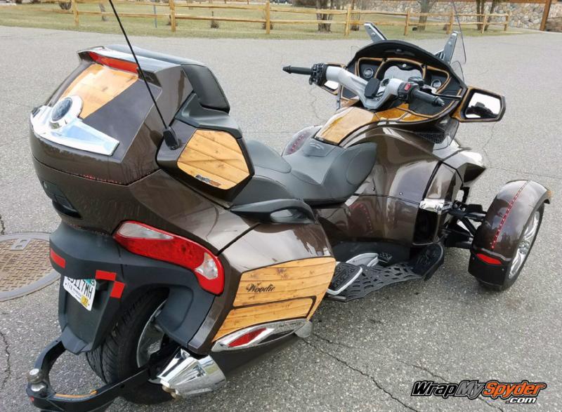 Woody Panels saddle bag speaker  rear trunk