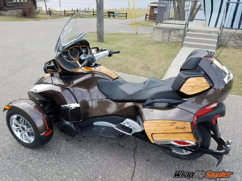 Woody Panels saddle bag speaker