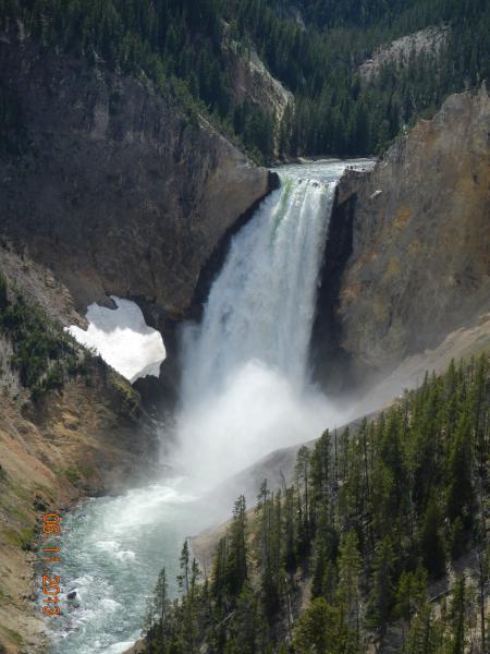 WY Lower Yellowtone Falls 2 2013 Jun