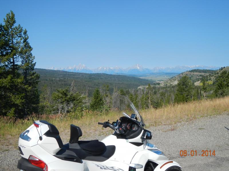 Wyoming Teton Mtn Range 2014 Aug