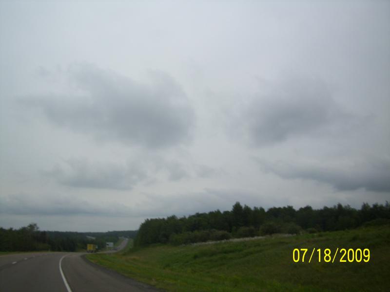 YAWN. Showing the sky in its lighter moments.