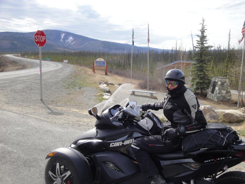 Yukon Territory / Alaska - Boarder crossing